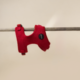 Cherry Red Corduroy : Adjustable Harness