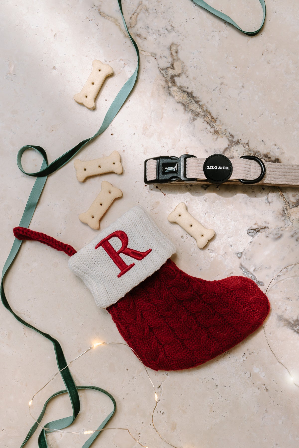 Red Knitted Christmas Stocking