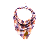 Peachy Plaid : Bandana