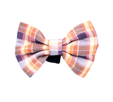 Peachy Plaid : Bow Tie