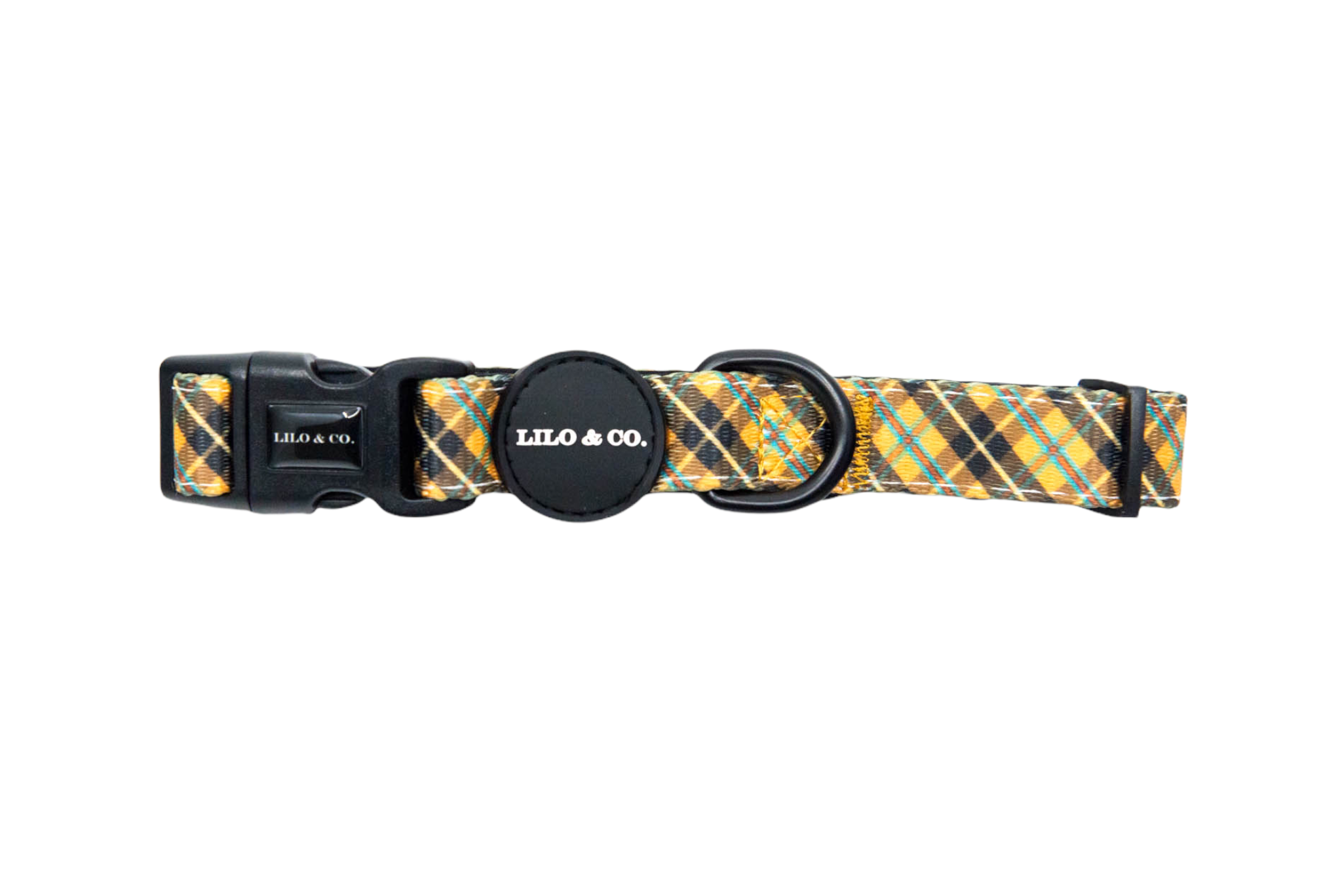 Yellow Plaid : Adjustable Collar