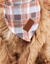 Peachy Plaid : Bandana